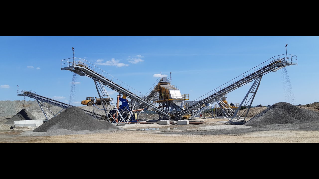 Sand and Gravel washing plant - Weir Minerals - TRIO - turnkey S&G plant