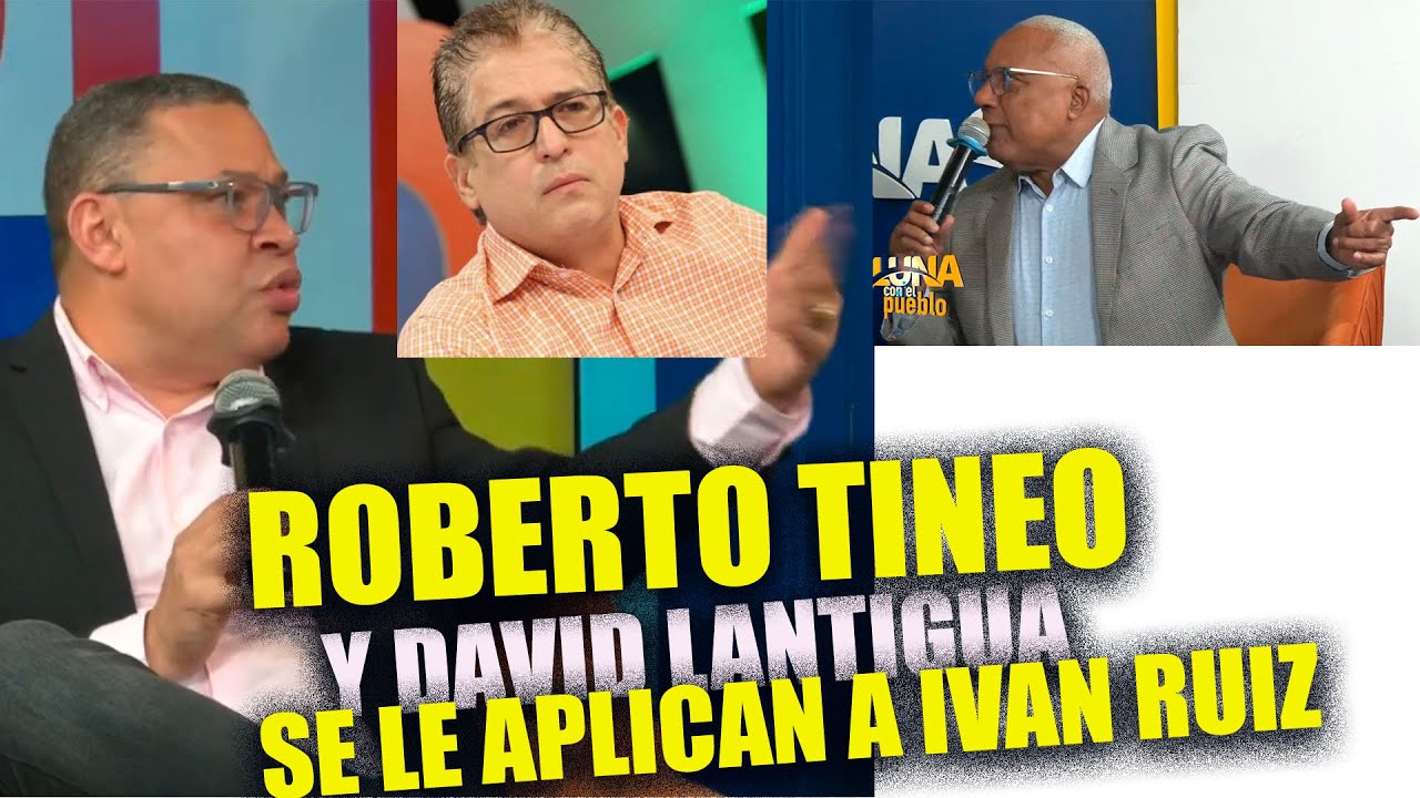 Roberto Tineo y David Lantigua  se la aplican a Iván Ruiz, mira que le sacaron ahora 