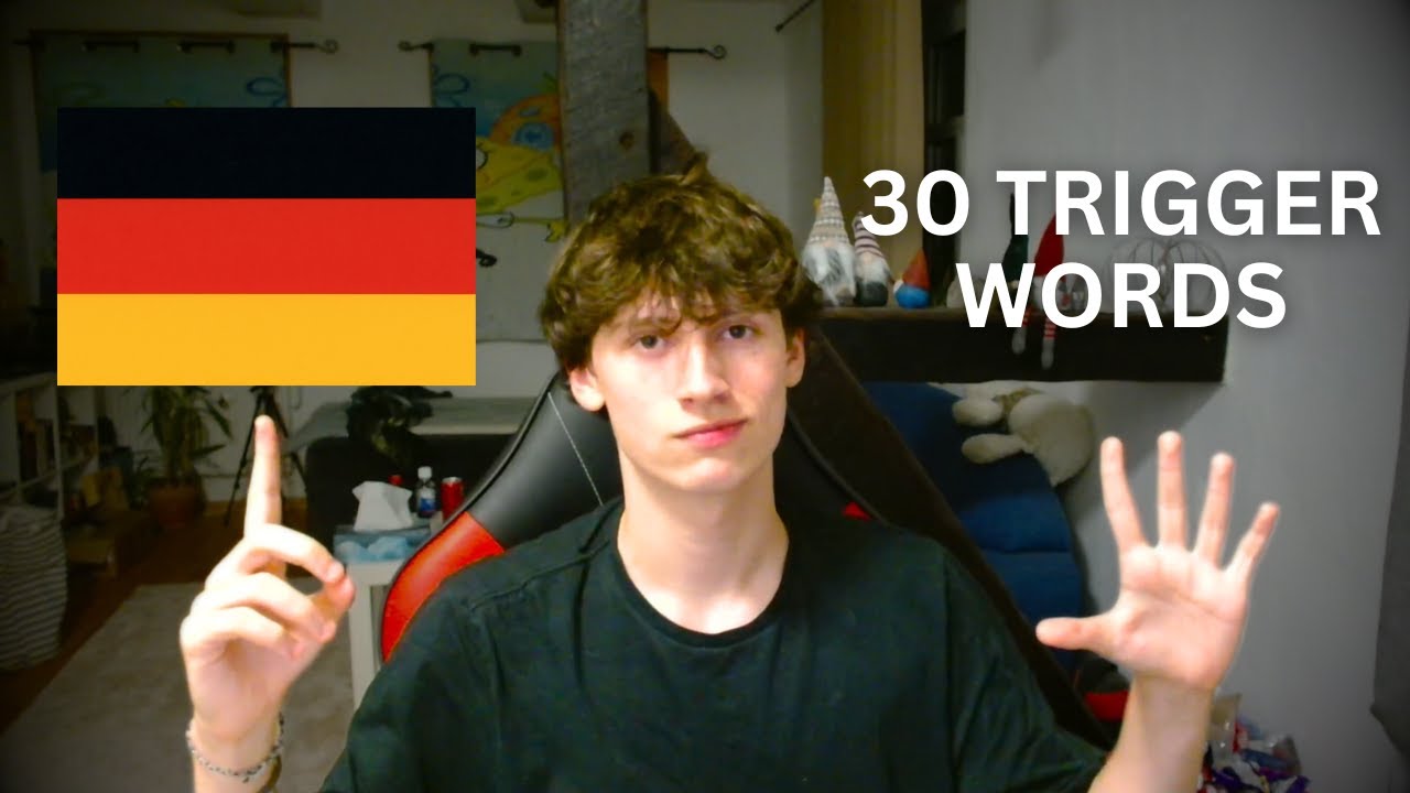 ASMR 30 German Trigger Words for Deep Relaxation and Sleep🌙 Whispered & Soft Spoken