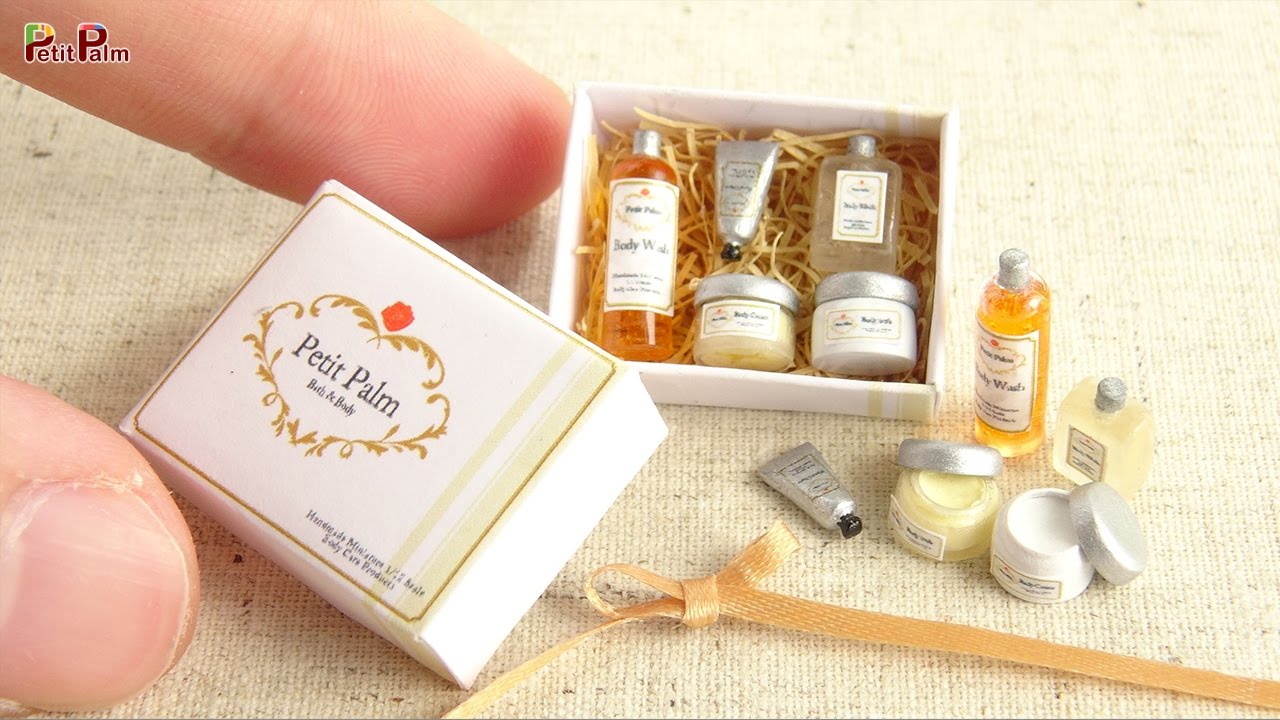 Miniature Body Care Products DIY - Petit Palm