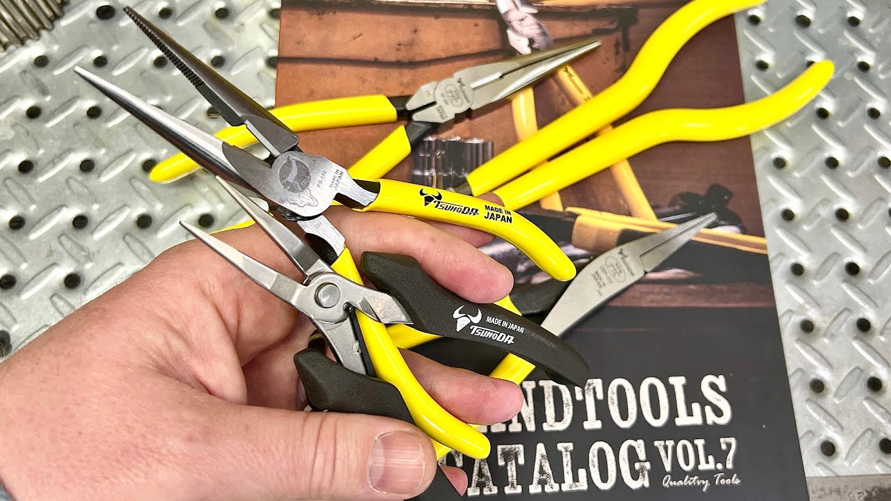TSUNODA Needle Nose Pliers Sets - Close Up Review - Top Tier Japanese Tools?