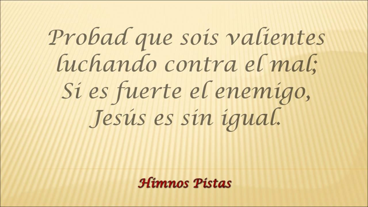 Himnos Pistas - Estad por Cristo firmes #401