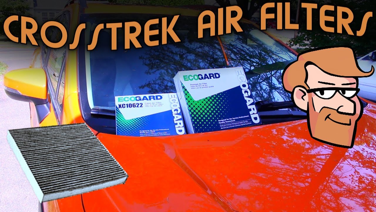 How to Replace Subaru Crosstrek/Impreza Engine Air Filter/Cabin Air Filter (2018+)