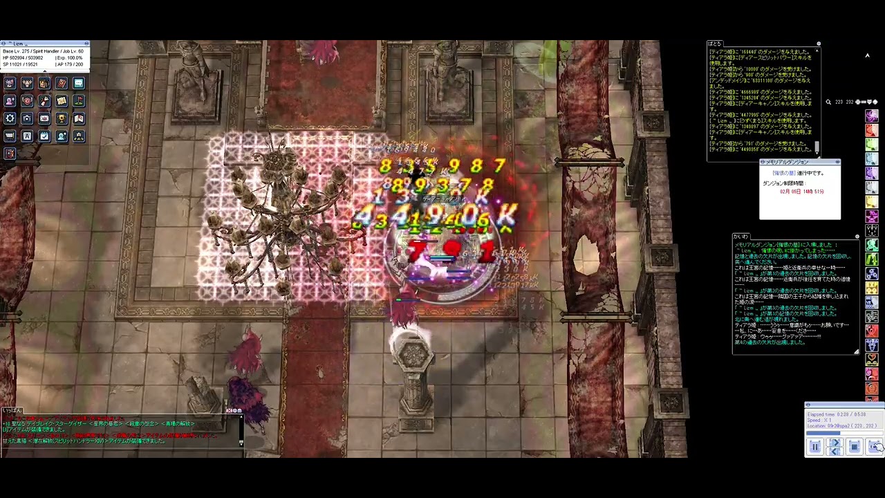 [RO] 悔恨の墓 サクライ直前まで 魔猫(スピリットハンドラー) ソロ 2026-02-05