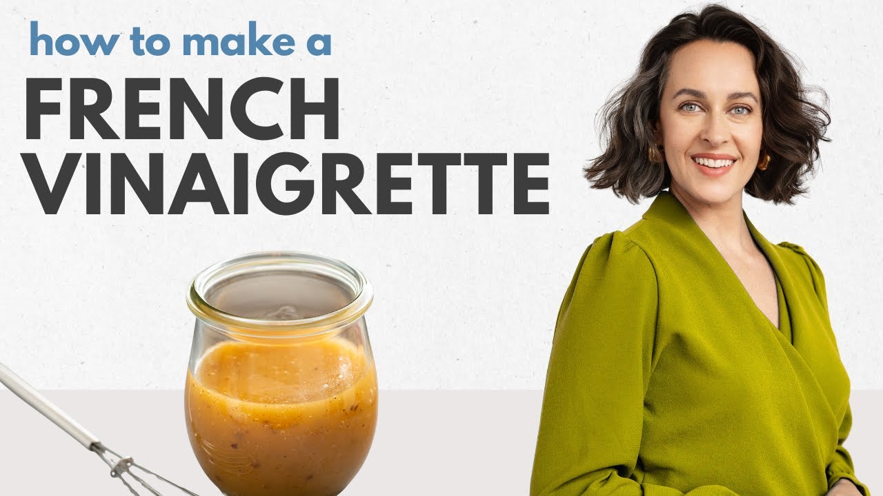 How to Make a Vinaigrette -Demo: French Mustard Vinaigrette -Mustard Salad Dressing