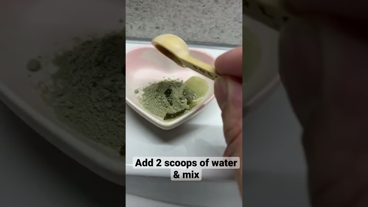 How to use Green clay mask #brighterskin #skincareroutine #acne #scars #oilyskin #natural #skincare