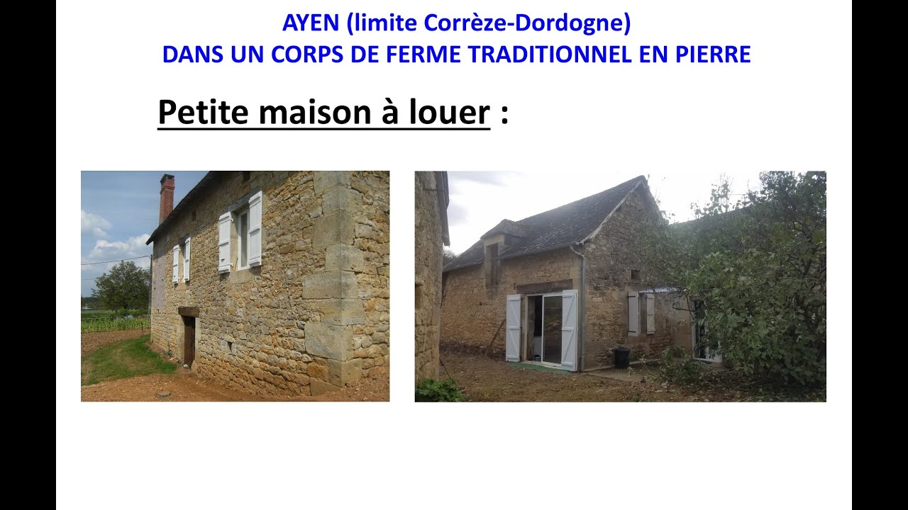 VIDÉO VISITE MAISON MAS AYEN