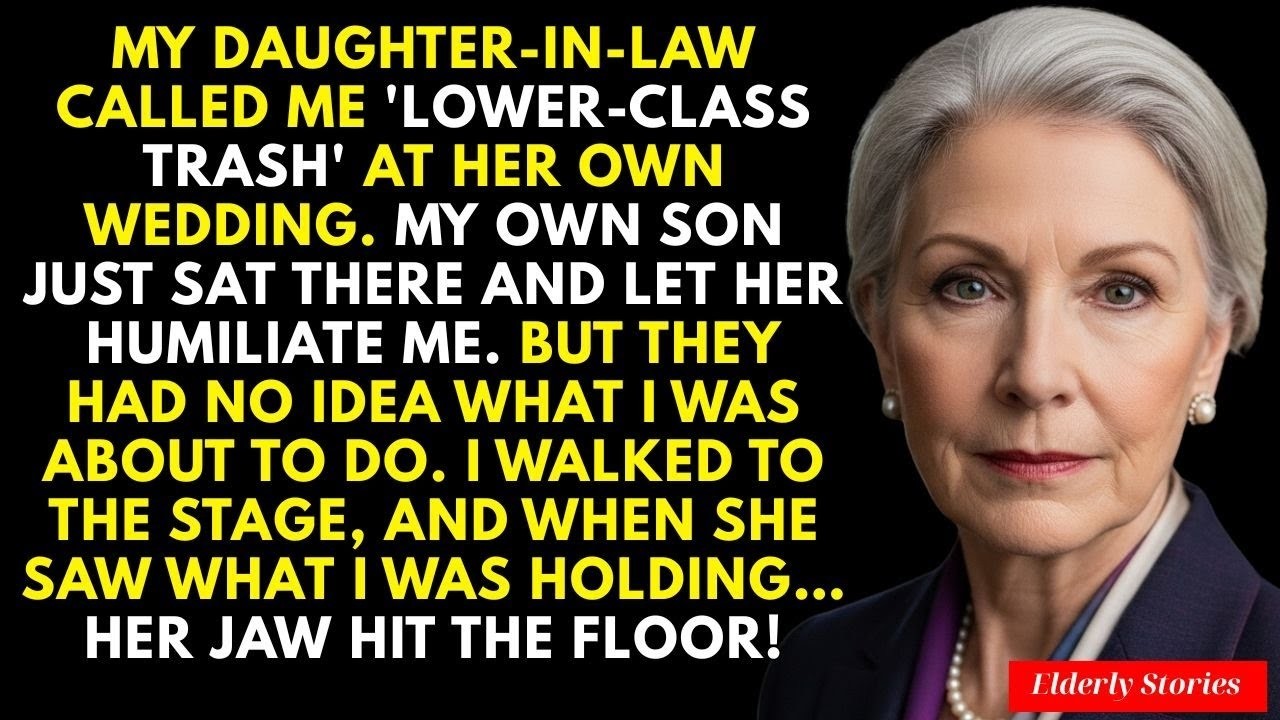 My Daughter In Law Called Me Lower Class Trash, So I Exposed Her Fake Rich Family at Her Wedding