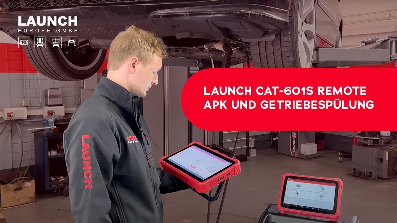 LAUNCH CAT-601S Remote APK und Getriebespülung