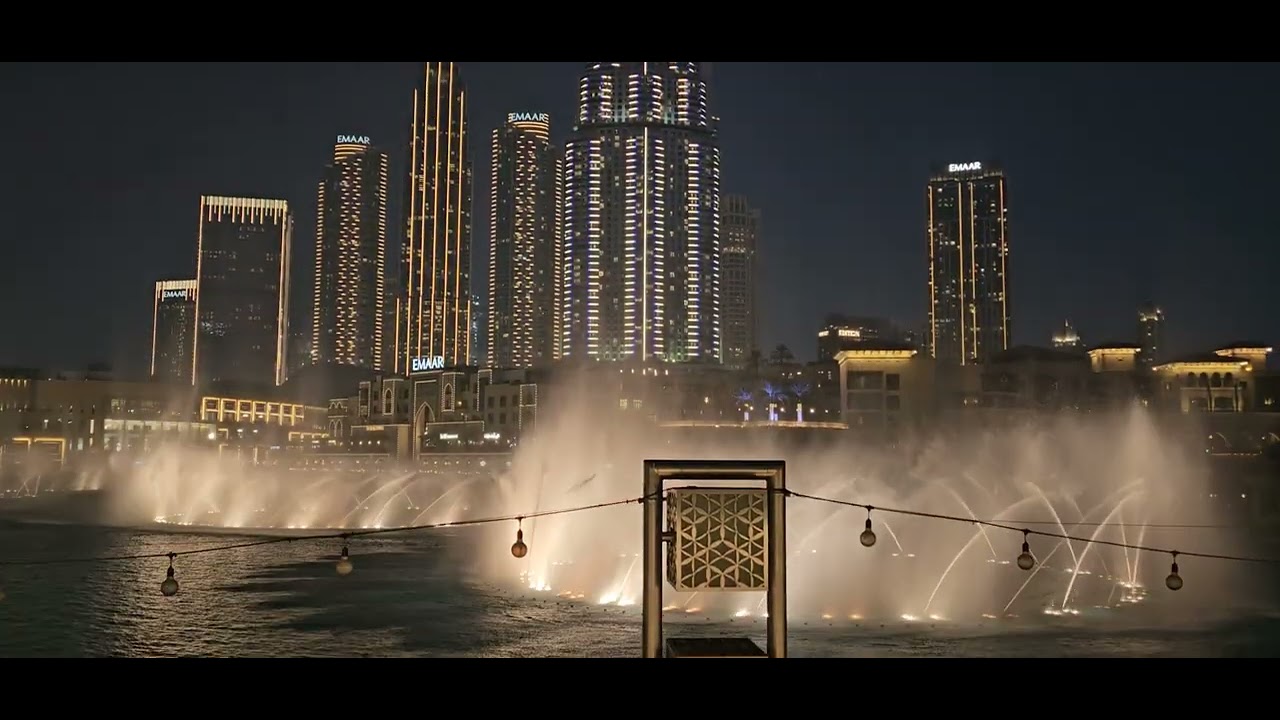 The Dubai Fountain has now reopened (1 October 2025) 