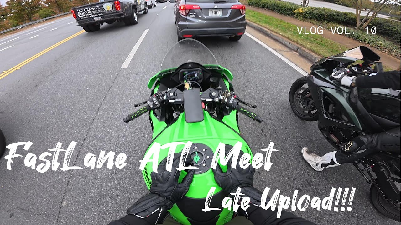 Zx10r | Gsxr 1K | Gsxr 750 | R7 | Fast Lane ATL Meet | Late Upload