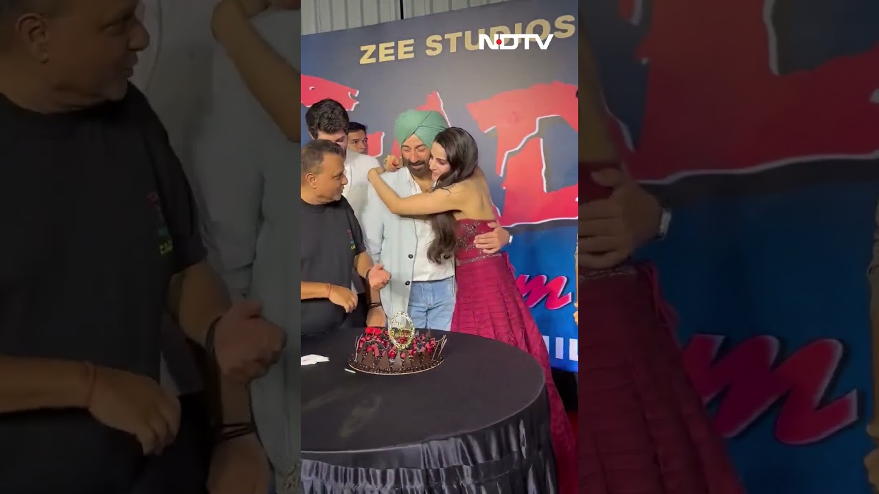 Ameesha Patel's Birthday Celebrations With Gadar Co-Star Sunny Deol