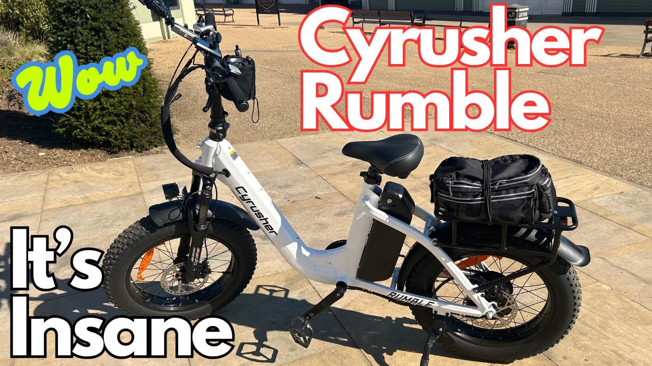 Cyrusher Rumble | Fat tyre fun | It does it all perfectly