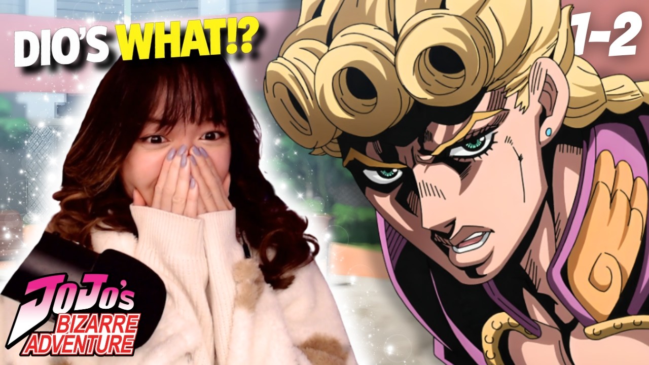 FIRST TIME MEETING GIORNO GIOVANNA! | JJBA Golden Wind Ep 1 and 2 REACTION