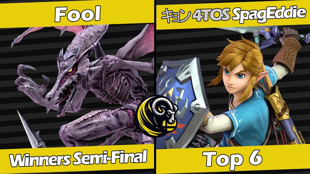 QuitYourFriendlies 68 Winners Semi-Final - Fool (Ridley) vs SpagEddie (R.O.B, Link)