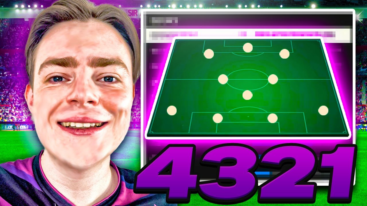4321 is UNBEATABLE right now...💯✅ Best EAFC 24 Custom Tactics & Formation