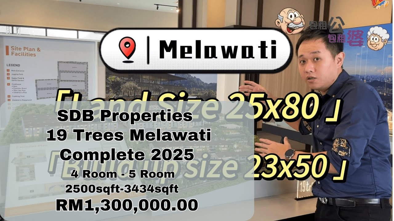 19 Trees | Ampang Melawati Landed | 2storey | 3storey | 25x80 | Strata Title | KLCC| EP [011]