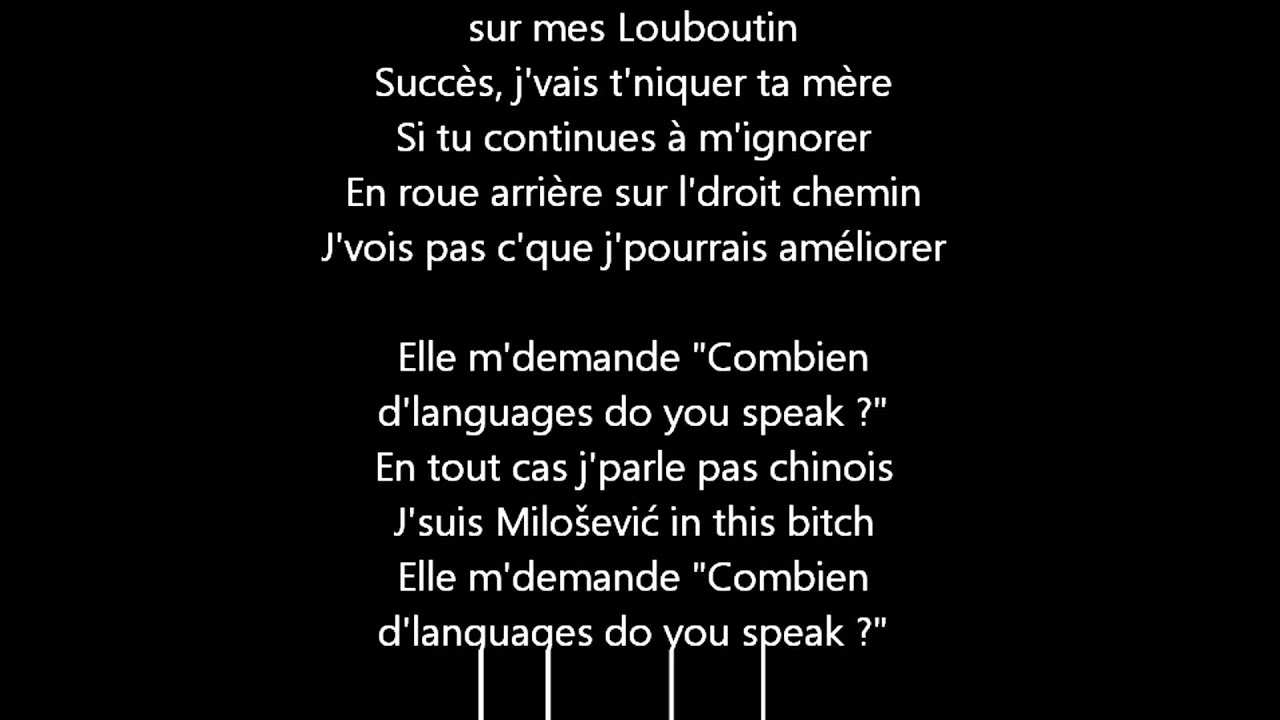 BOOBA - JDC (paroles - lyrics)