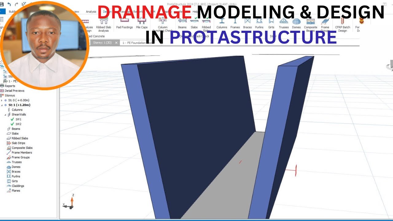 Drainage modeling and Design in Protastructure 2024