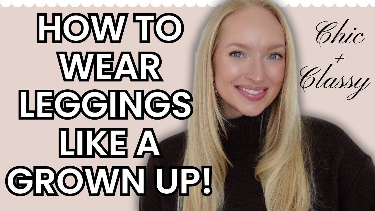 Как носить леггинсы вместо брюк: 11 стильных и удобных идей для ОСЕННЕ-ЗИМНИХ нарядов + Ошибки, к...