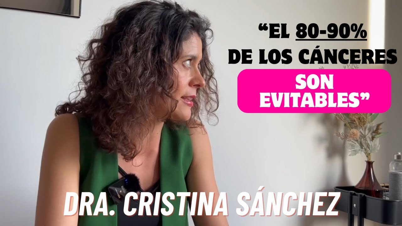 Cáncer, estilo de vida, ambiente y factores evitables - Entrevista con Cristina Sánchez