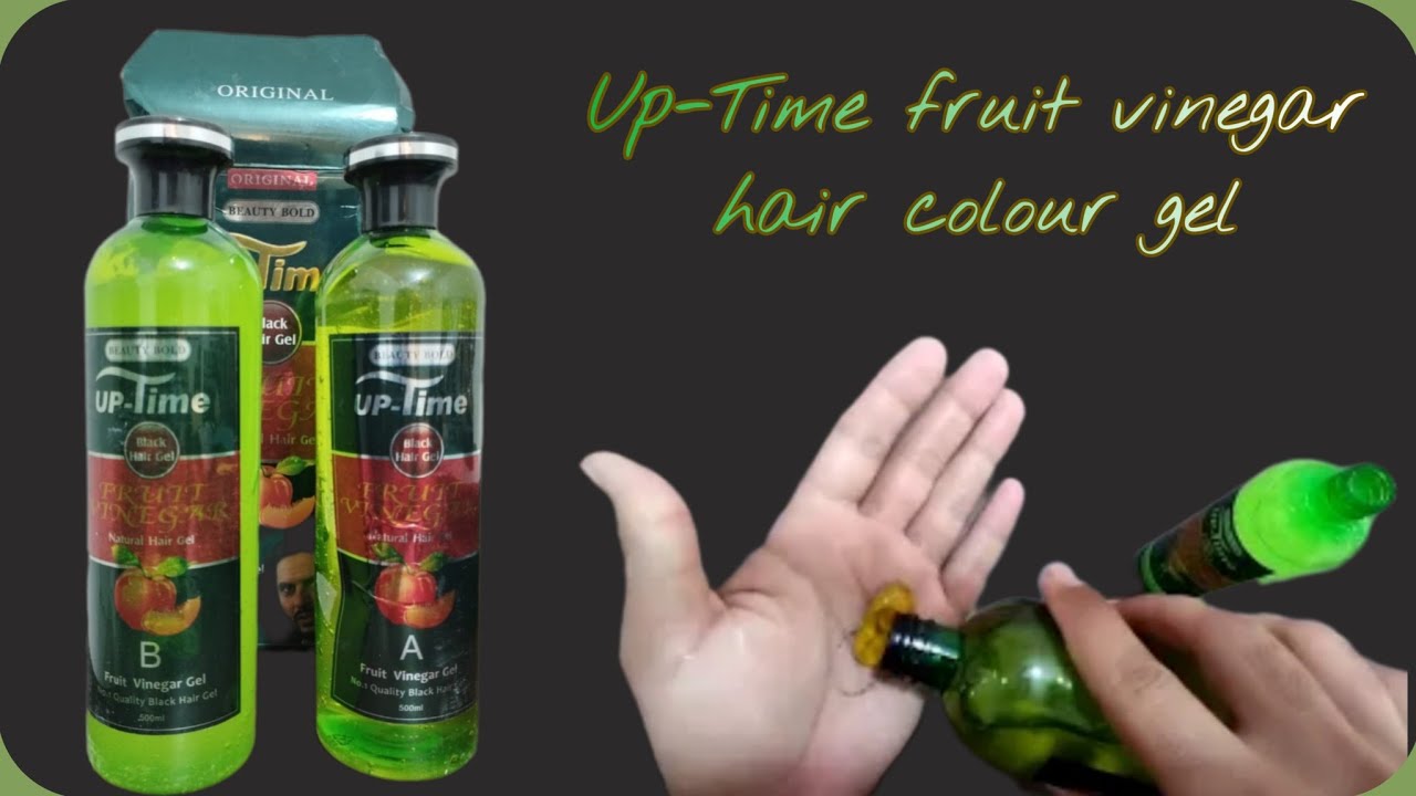 Up Time fruit vinegar hair colour gel | Fruit vinegar hair color gel