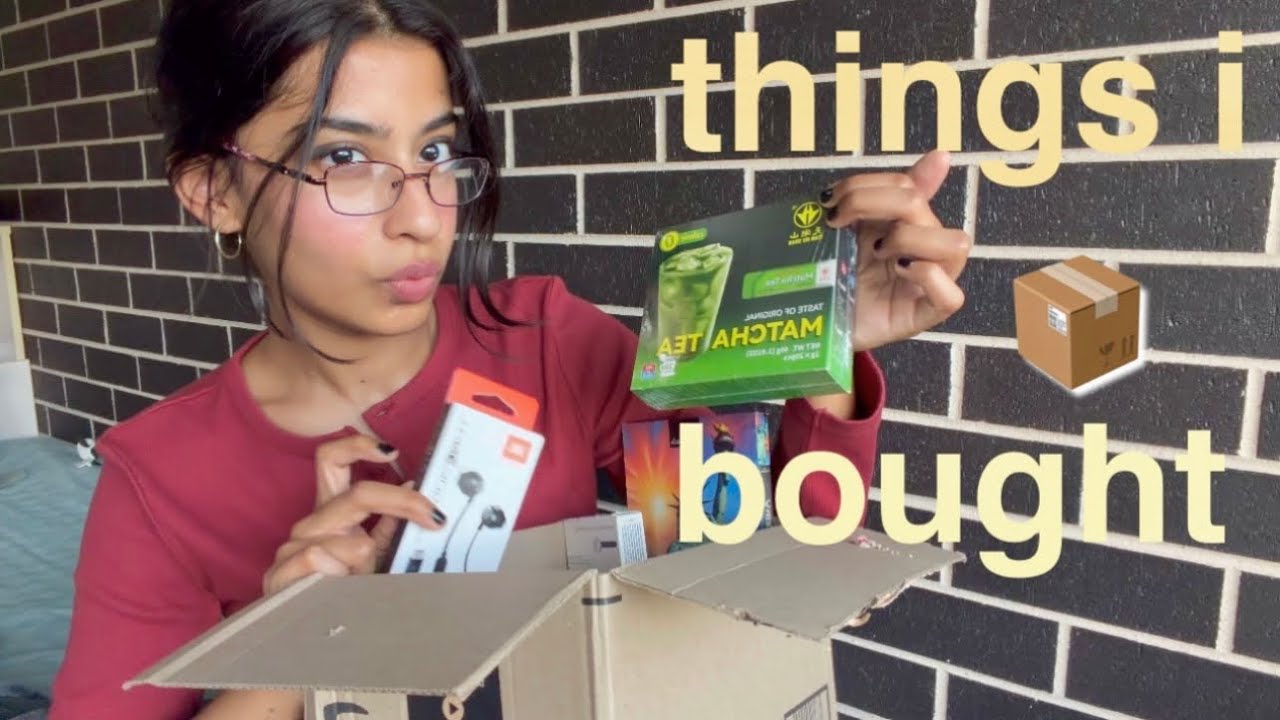 Things i got from Amazon | Random Haul ASMR