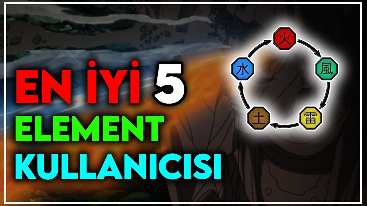 Naruto’daki En Güçlü Değil, En İYİ Element Kullanıcıları! |Naruto Sıralama| ATG Verse