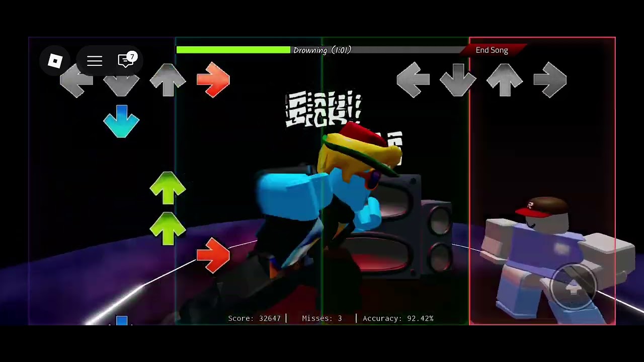 Roblox fnf drowning