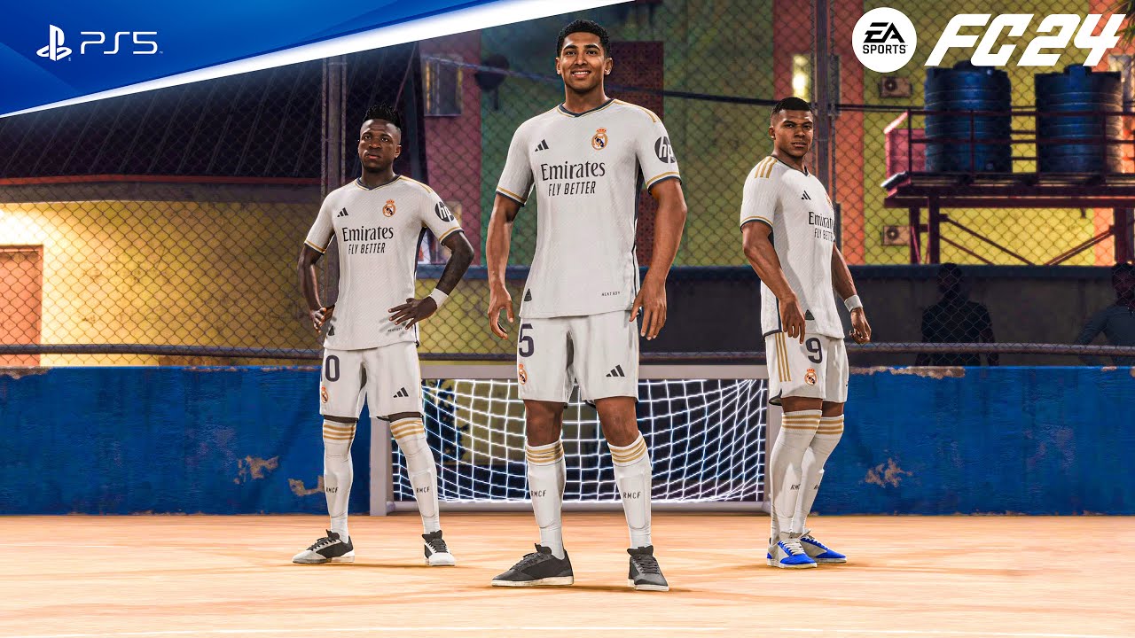 FC 24 - Mbappe, Vinicius Junior, vs Haaland, Neymar, Volta Football | PS5™ [4K60]