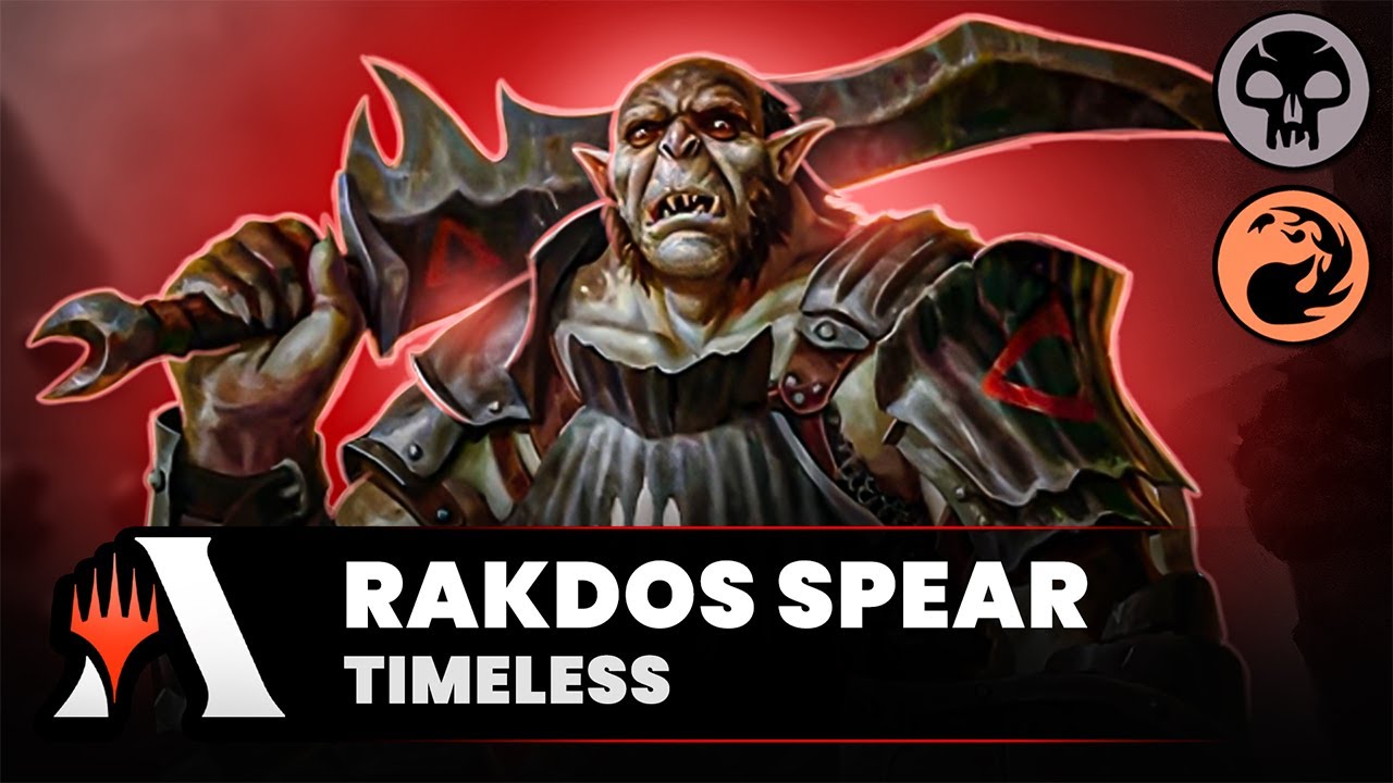 🔪 ESSA INCOMUM MUDOU O FORMATO! | RAKDOS SPEAR no TIMELESS! (Magic Arena)