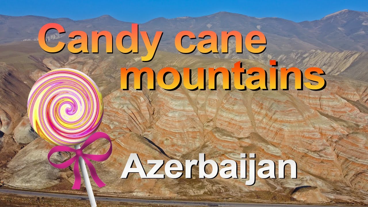 Azerbaijan. Candy Cane Mountains of Khizi. Travels on two wheels.