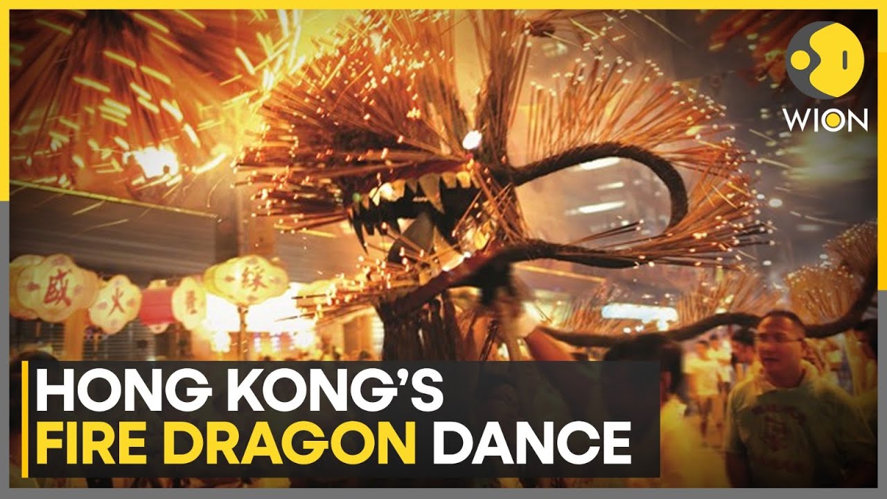 Hong Kong’s Fire Dragon Dance Ignites Festive Spirit Ahead Of Mid-Autumn | WION