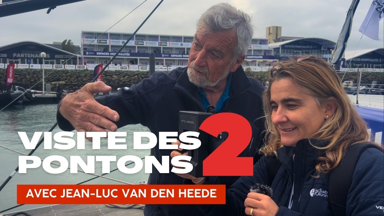 Co-skipper Violette Dorange, Jean Le Cam, Charlie Dalin, Jerome Pitorin, mon échappée belle avec VDH