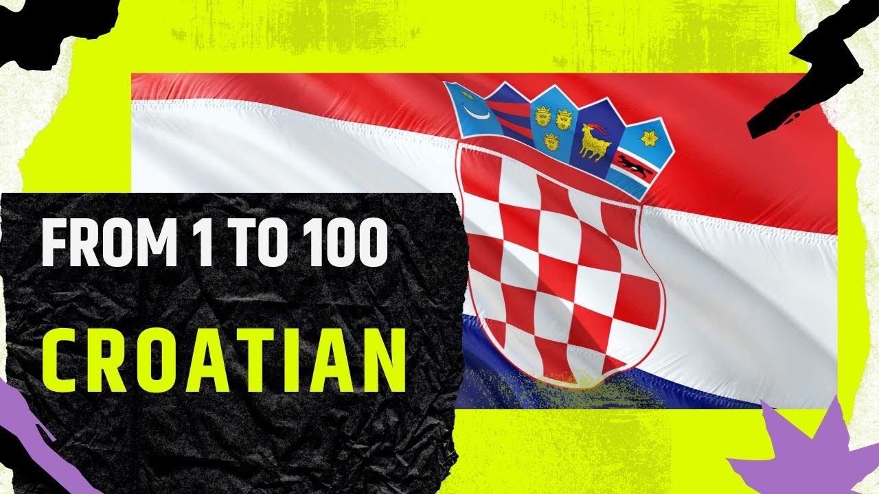 Count from 1 to 100 in CROATIAN #counting #learning #language #numbers #croatia