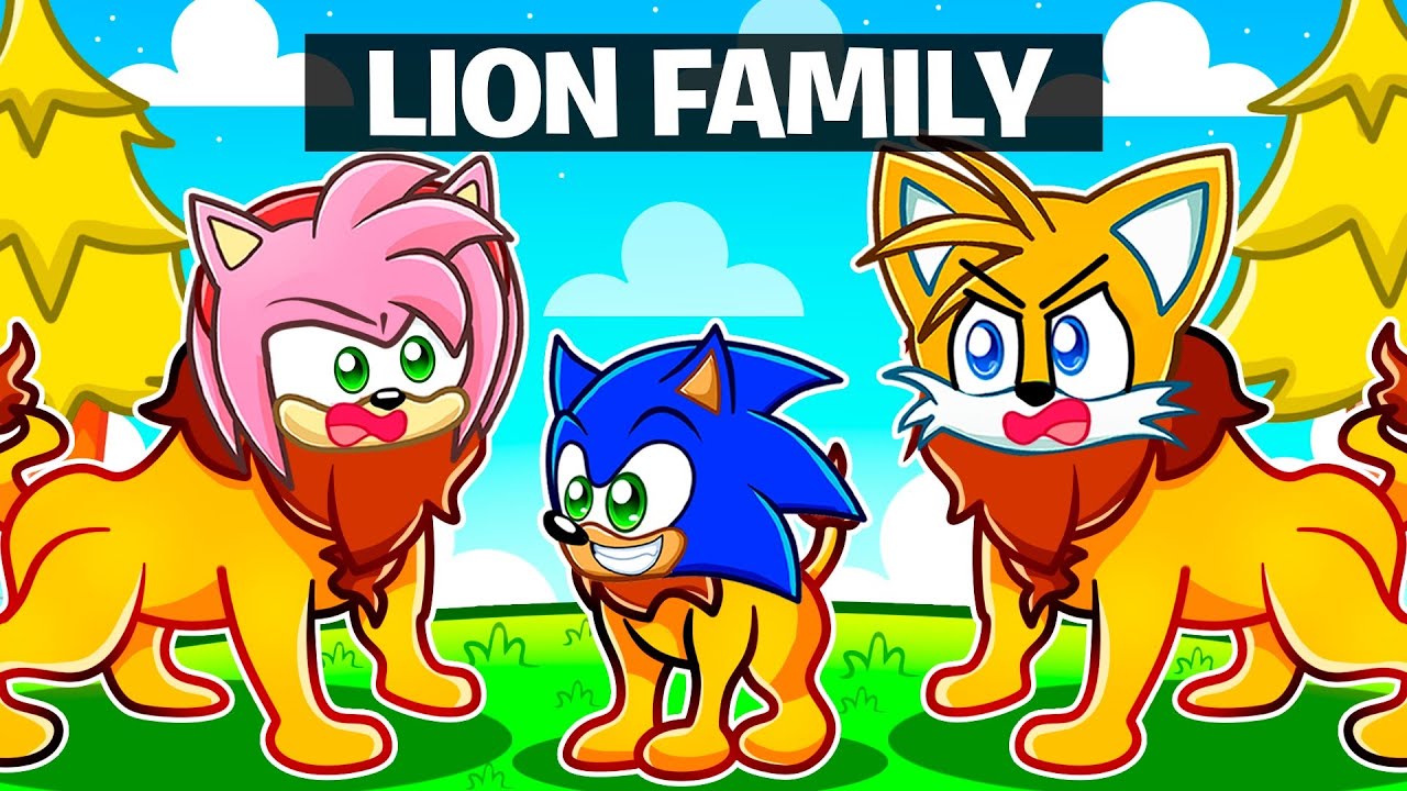 Teniendo Una Familia de LEONES en Roblox!
