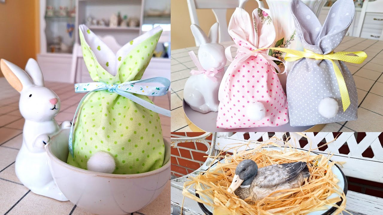 DIY/Весенние идеи/Шью 🐇 Easter/Bunny/Home comfort/ I sew napkins