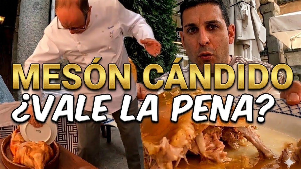Probamos el cochinillo más famoso de España: ¿experiencia única o turistada? Mesón Cándido |Segovia