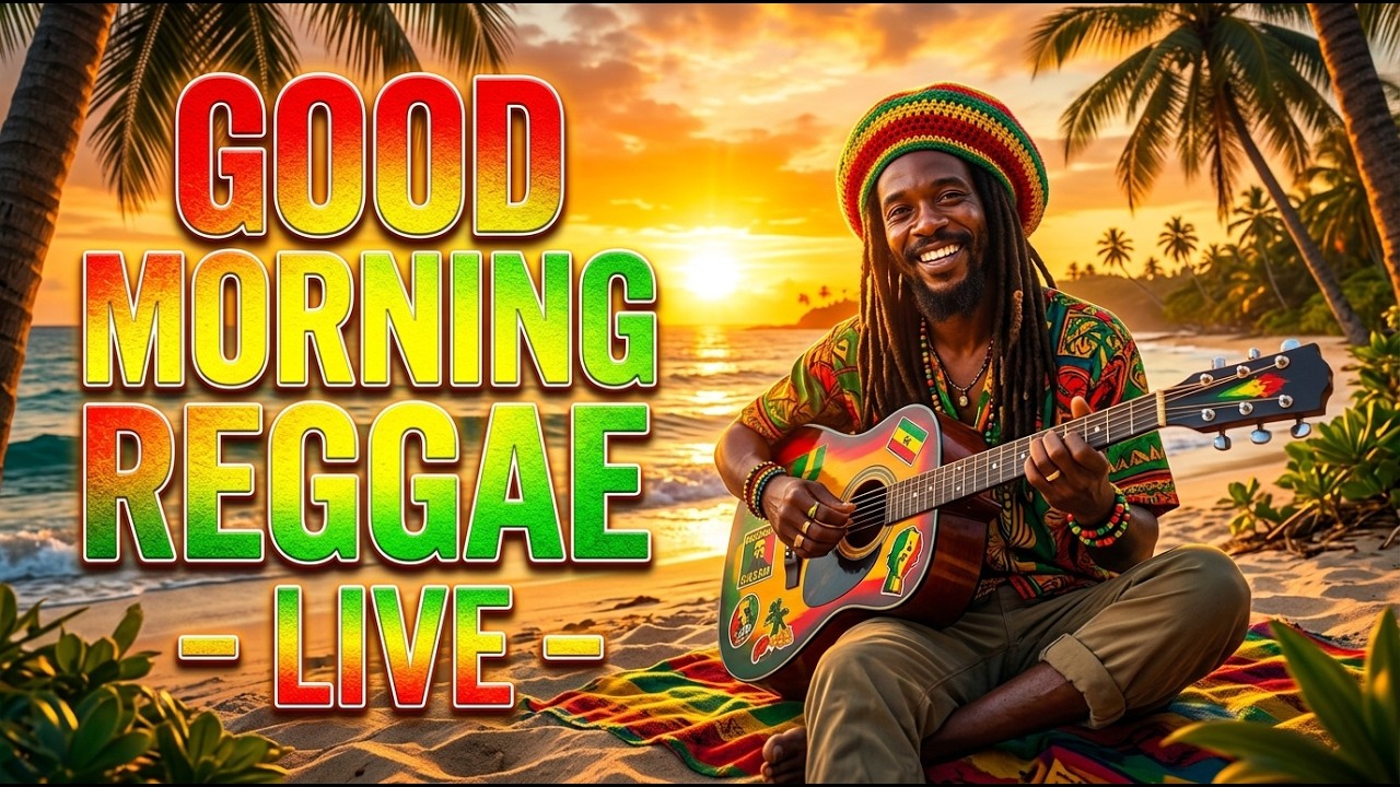 Caribbean Reggae Flow Live – Peaceful Island Grooves, Summer Chill Music & Relaxing Vibes
