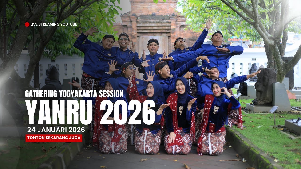 🔴LIVE STREAMING VLOG KESERUAN GATHERING YANRU YOGYAKARTA 24 JANUARI 2026