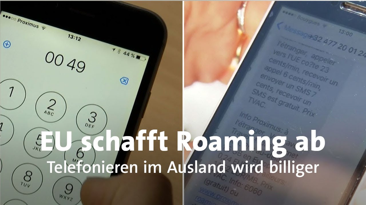 Billiger telefonieren: Roamingkosten im Ausland fallen weg