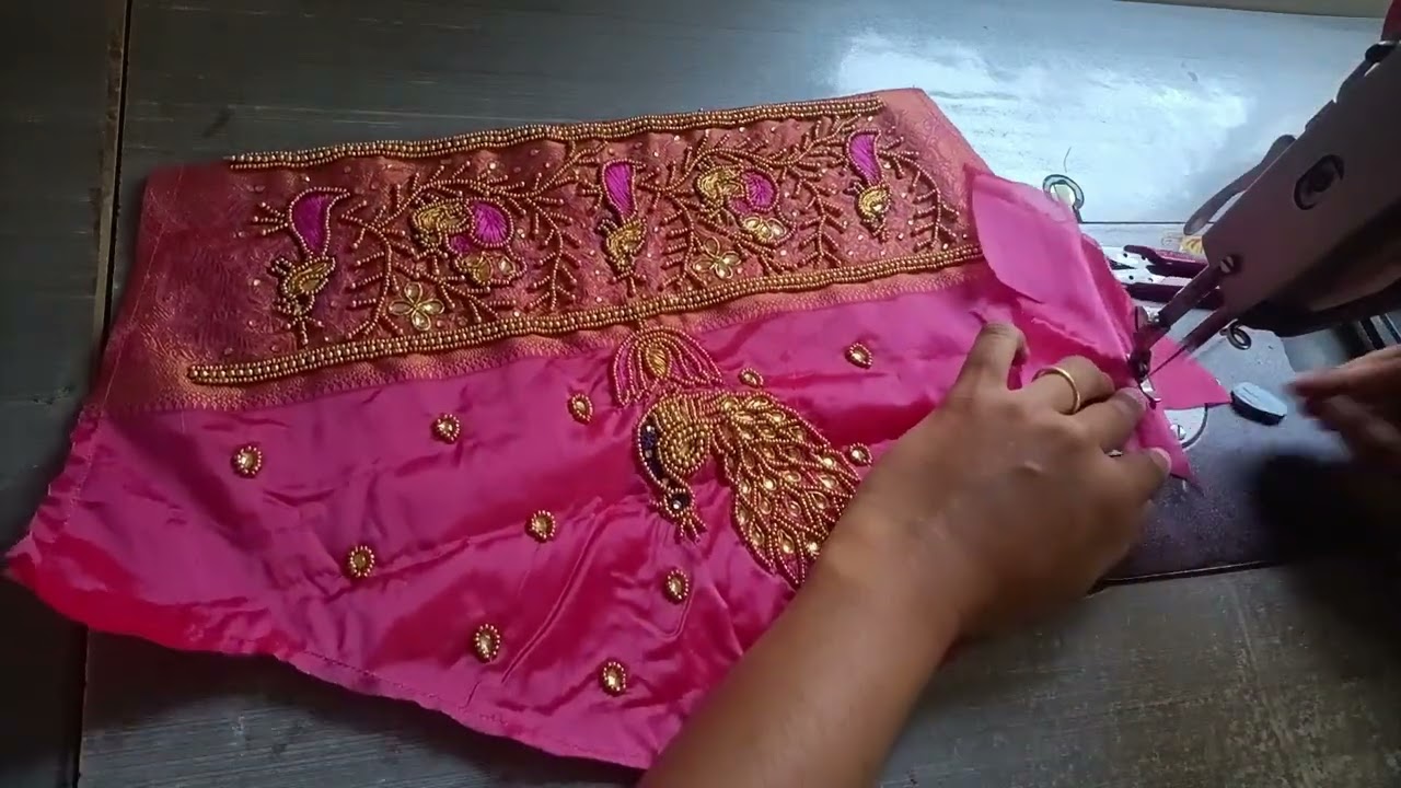 Ariwork blause stitching ✂️#blausestitching #kiransewingera