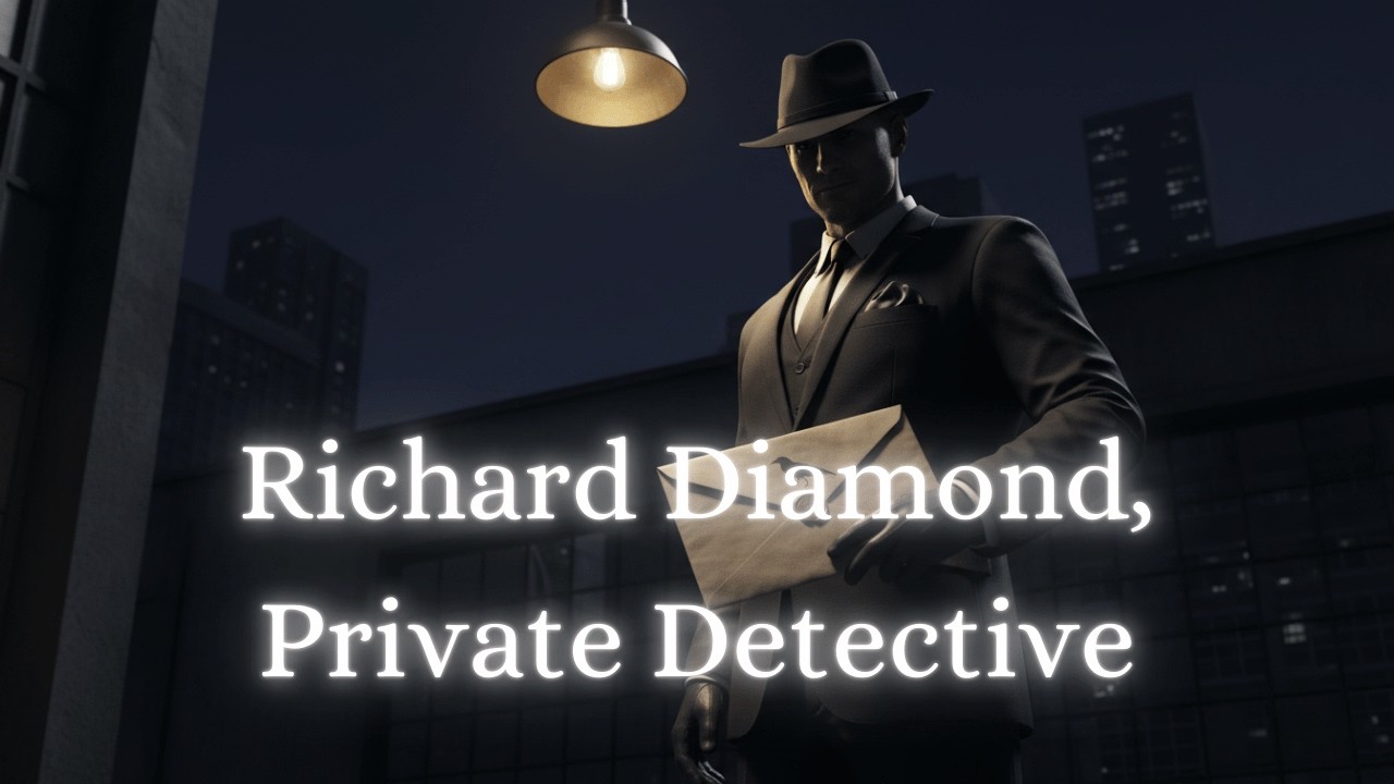 Richard Diamond, Private Detective A Private Eye Meets Trouble  Classic Radio Drama