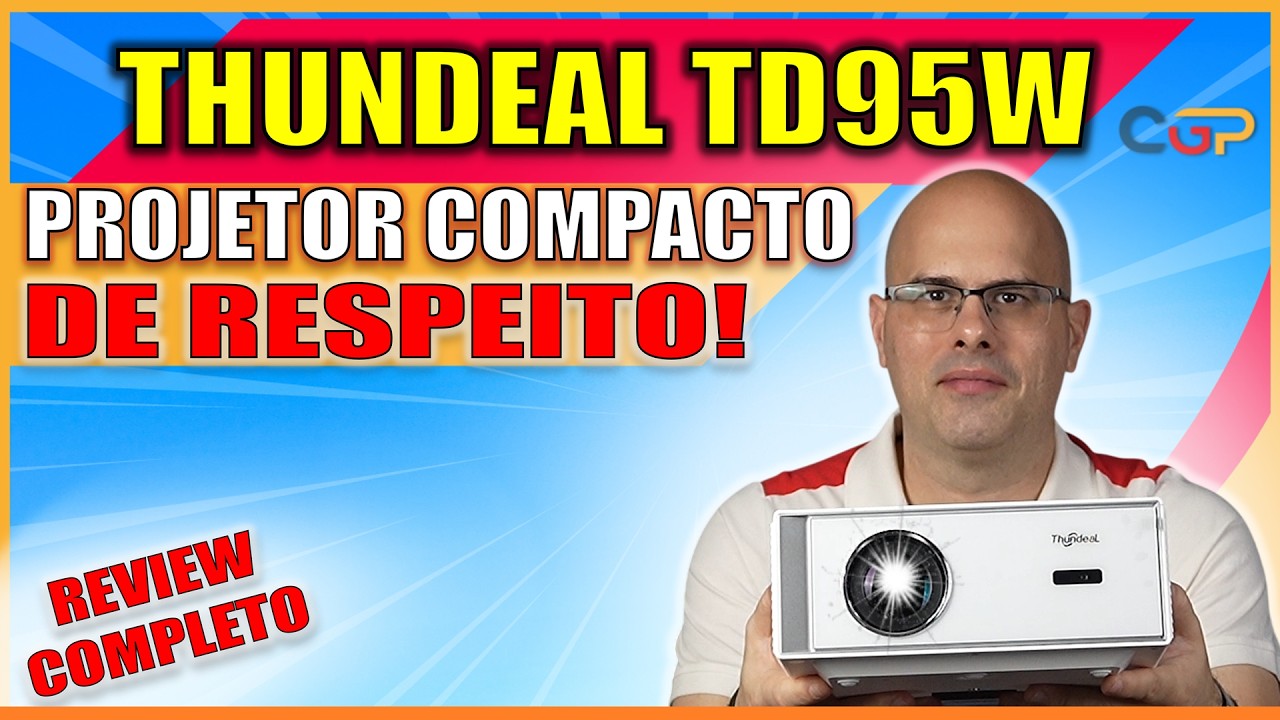 PROJETOR THUNDEAL TD95W: ÓTIMA QUALIDADE DE IMAGENS E DIGNO DE RESPEITO! MAS TEM UM PORÉM! Geek526