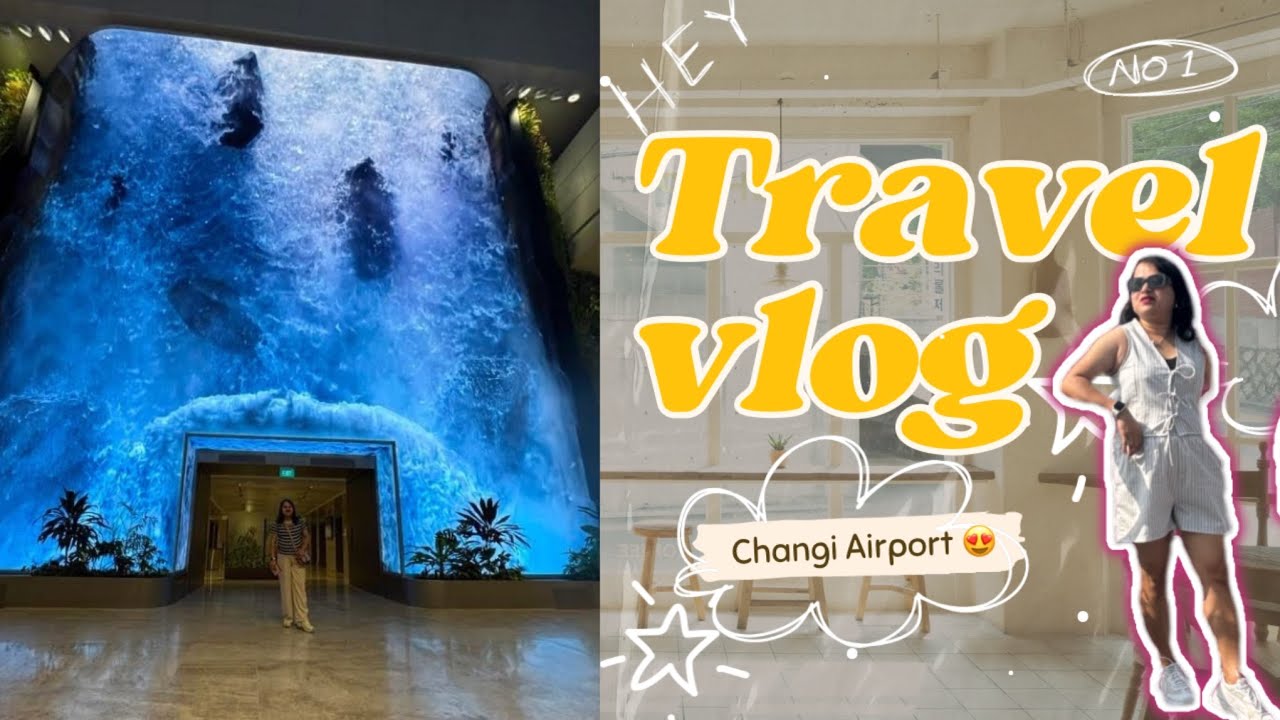 Exploring Changi Jewel Singapore Airport💎 😍