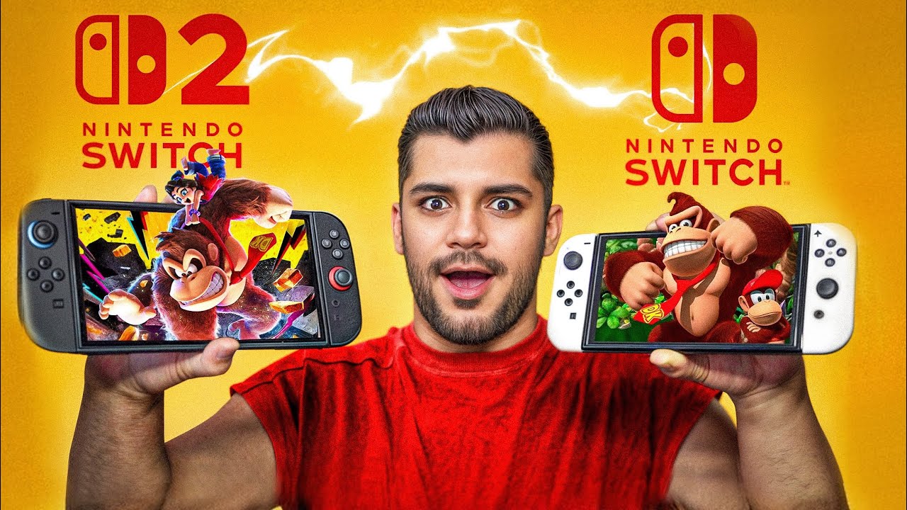 NINTENDO SWICH 2 VS NINTENDO SWICH 1 | کدوم بهتره ؟