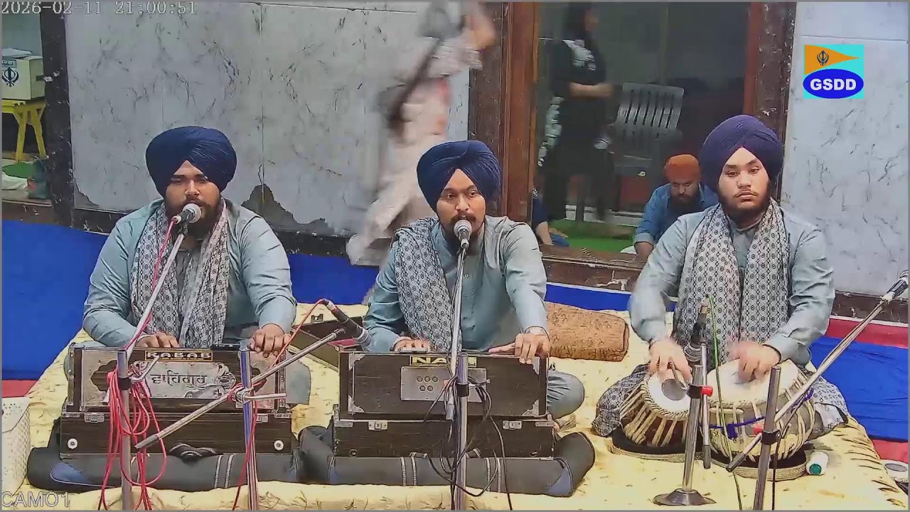 KIRTAN  GURBANI FROM GURDWARA SRI DASHMESH DARBAR GURU TEGH BAHADUR NAGAR SION MUMBAI