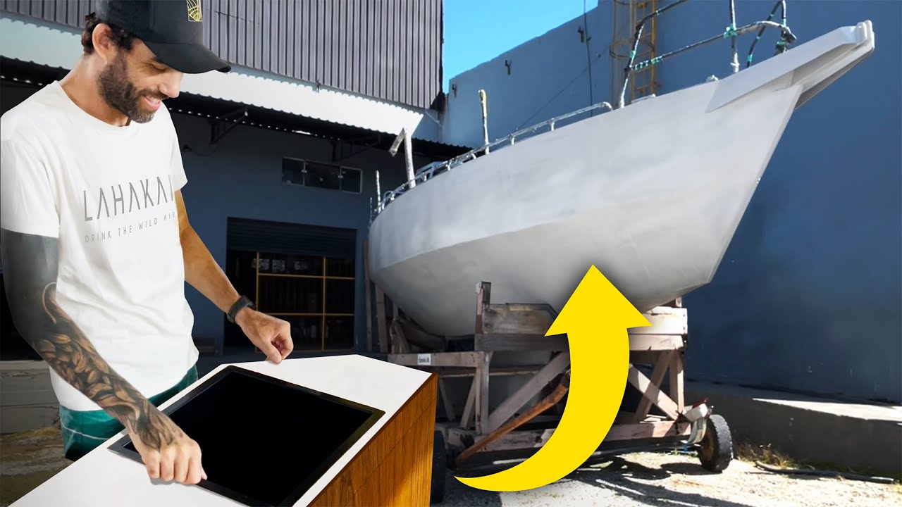 Couple UPGRADES LIVEABOARD Sailboat Galley ⛵️ Ep59 – PART 3 – Sailboat Restoration Project