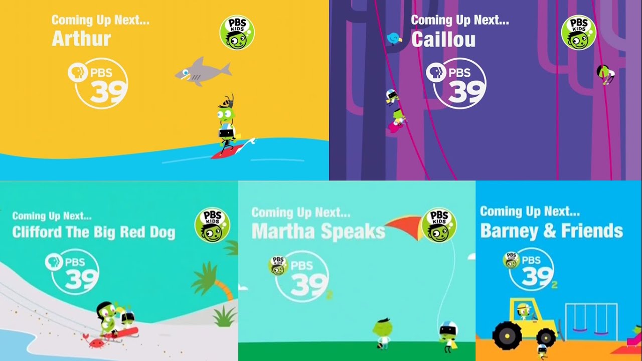PBS Kids Schedule Bumper Compilation (2014-2015 WFWA)