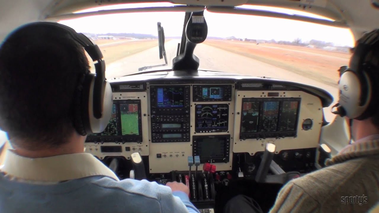 Piper Navajo Landing